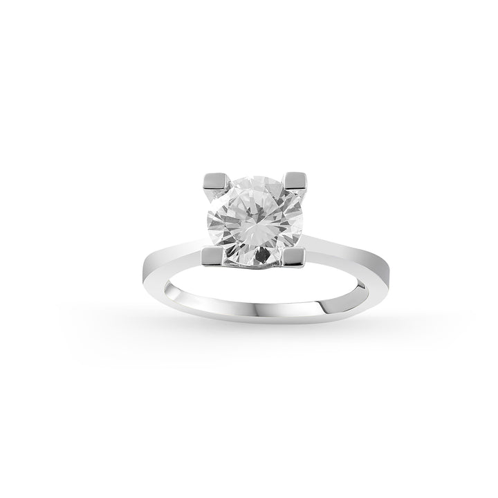 Nicole Manson Diamant Solitärring 1.00ct bis 3.00ct 585 Weißgold