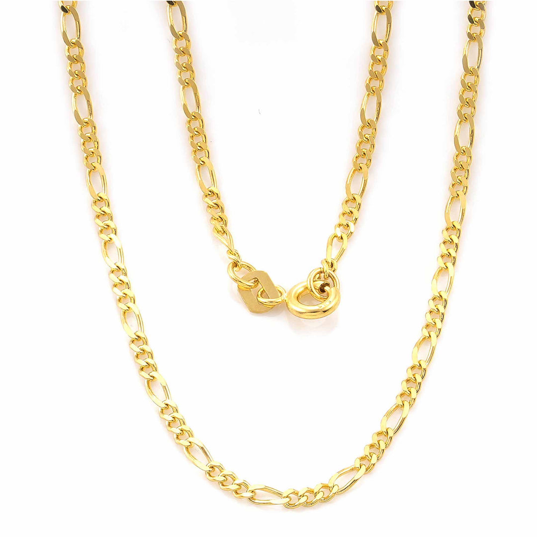 Nicole Manson 585 Gold Necklace Figaro Chain 1.9mm