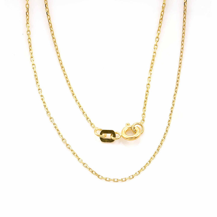 Nicole Manson 585 Gold Necklace Cable Chain 0.8mm