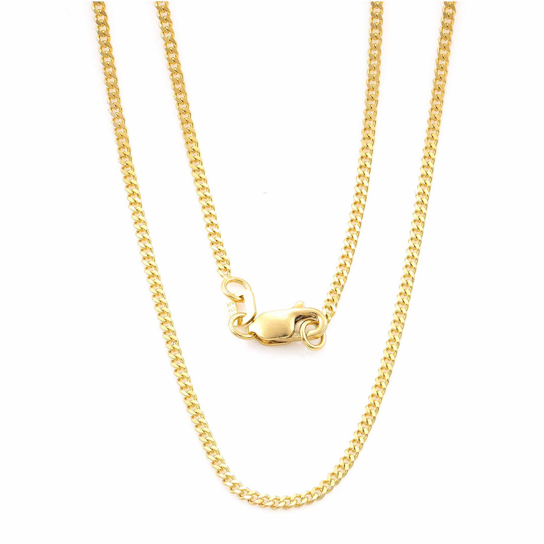 Nicole Manson 585 Gold Necklace Curb Chain 1.5 mm