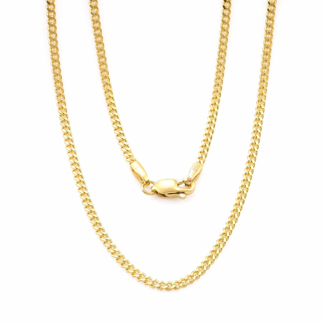 Nicole Manson 585 Gold Necklace Curb Chain 1.8 mm